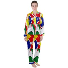 Africa As It Is 1 2 Satin Long Sleeve Pyjamas Set by bestdesignintheworld