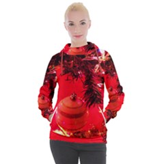 Christmas Tree  1 4 Women s Hooded Pullover