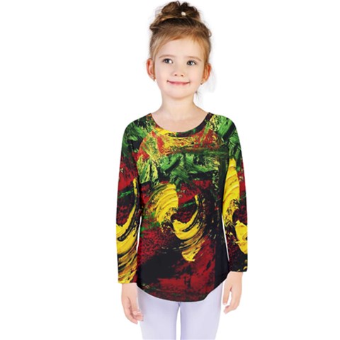 Revelation 1 3 Kids  Long Sleeve Tee by bestdesignintheworld