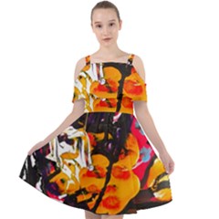 Consolation Before Battle 1 1 Cut Out Shoulders Chiffon Dress by bestdesignintheworld