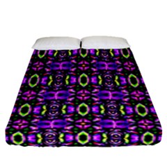 Abstract-r-5 Fitted Sheet (queen Size) by ArtworkByPatrick