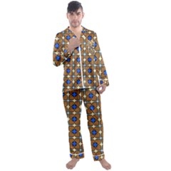 Mirano Men s Satin Pajamas Long Pants Set by deformigo