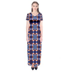 Lakatamia Short Sleeve Maxi Dress by deformigo