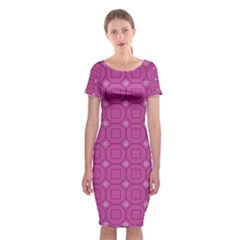 Paomia Classic Short Sleeve Midi Dress by deformigo