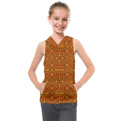 Rby-c-3-1 Kids  Sleeveless Hoodie