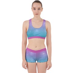 Pastel Goth Galaxy  Work It Out Gym Set by thethiiird