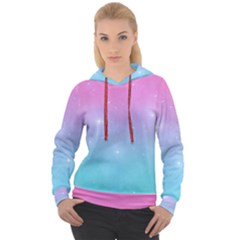 Pastel Goth Galaxy  Women s Overhead Hoodie by thethiiird