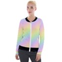 Pastel Goth Rainbow  Velour Zip Up Jacket View1