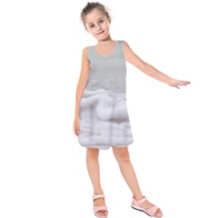 Ocean Seafoam Kids  Sleeveless Dress by TheLazyPineapple