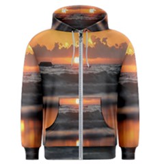 Ocean Sunrise Men s Zipper Hoodie by TheLazyPineapple