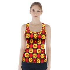 Rby-c-4-9 Racer Back Sports Top by ArtworkByPatrick