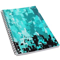 469823231 Glitch48 5 5  X 8 5  Notebook by ScottFreeArt