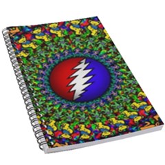 Grateful Dead 5 5  X 8 5  Notebook by Sapixe