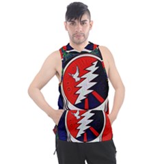 Grateful Dead Men s Sleeveless Hoodie