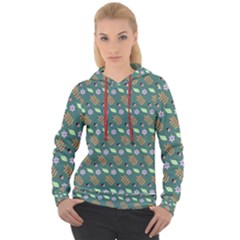 Nature Pattern Spring Green Women s Overhead Hoodie by Vaneshart