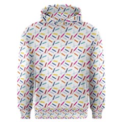 Sprinkles Flat Design Patter Food Men s Overhead Hoodie by Vaneshart