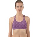 Leaf Pattern Lace Leaf Leaves Back Web Sports Bra View1