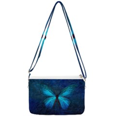 Animal Butterfly Insect Double Gusset Crossbody Bag