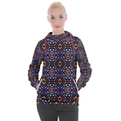 Abstract-s-2 Women s Hooded Pullover