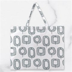 Forest Patterns 16 Zipper Large Tote Bag by Sobalvarro