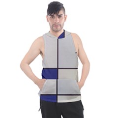 Tableau I, By Piet Mondriaan Men s Sleeveless Hoodie by Sobalvarro