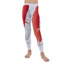 Cute Sushi Hug Fish Hugging Rice Kids  Lightweight Velour Leggings View1