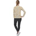 Spiral Pattern Fractal Texture Women s Long Sleeve Raglan Tee View2