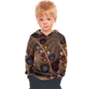 Fractal Fantasy Abstract Design Kids  Overhead Hoodie View1