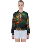 Space Cosmos Galaxy Universe Sky Women s Tie Up Sweat