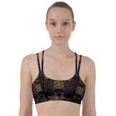 Fractal Fantasy Mystic Design Line Them Up Sports Bra by Wegoenart