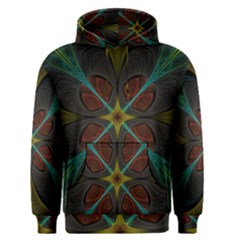 Fractal Art Abstract Pattern Men s Core Hoodie