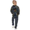 Fractal Art Abstract Pattern Kids  Hooded Pullover View2