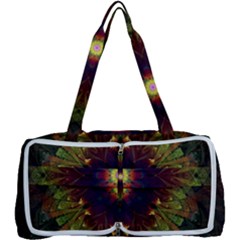 Art Abstract Fractal Pattern Multi Function Bag