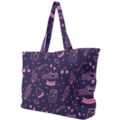Various Cute Girly Stuff Seamless Pattern Simple Shoulder Bag by Nexatart