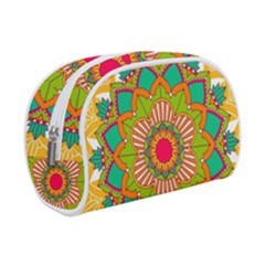 Mandala Patterns Yellow Makeup Case (small)