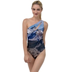 El Chalten Landcape Andes Patagonian Mountains, Agentina To One Side Swimsuit by dflcprintsclothing