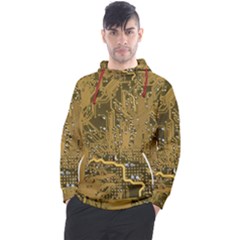 Pcb Printed Circuit Board Men s Pullover Hoodie by Vaneshart