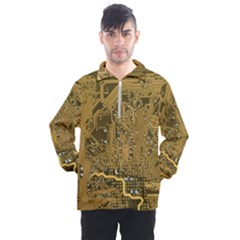 Pcb Printed Circuit Board Men s Half Zip Pullover by Vaneshart