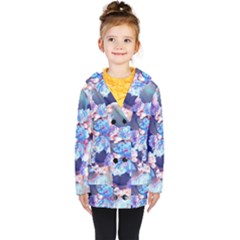 Flowers Kids  Double Breasted Button Coat by Sparkle