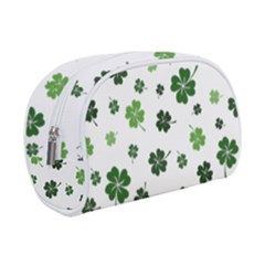 St Patricks Day Pattern Makeup Case (small) by Valentinaart