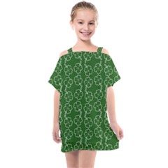 St Patricks Day Kids  One Piece Chiffon Dress by Valentinaart