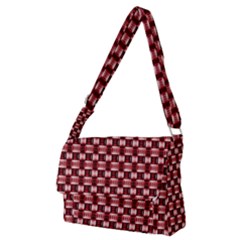 Red Kalider Full Print Messenger Bag (m)