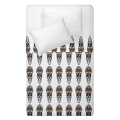 Skull Police Duvet Cover Double Side (single Size) by Sparkle