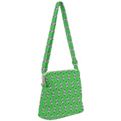 Knotty Ball Zipper Messenger Bag by Sparkle