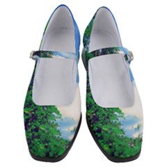 The Deep Blue Sky Women s Mary Jane Shoes