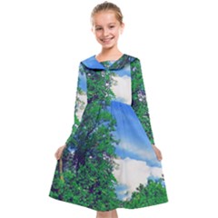 The Deep Blue Sky Kids  Midi Sailor Dress