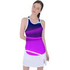 Neon Wonder  Racer Back Mesh Tank Top