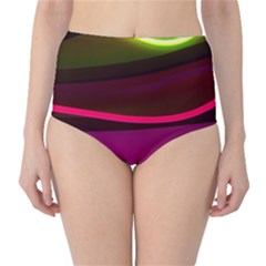 Neon Wonder Classic High-waist Bikini Bottoms by essentialimage