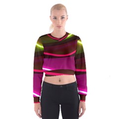 Neon Wonder Cropped Sweatshirt by essentialimage