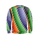 Zigzag Waves Kids  Sweatshirt View1